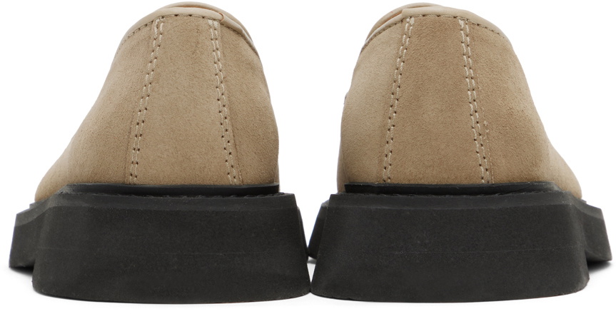 A.P.C. Taupe Gael Loafers
