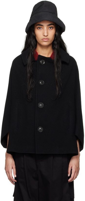 Photo: Y's Black Wool Coat