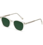Cubitts - Carnegie D-Frame Acetate Sunglasses - Neutrals