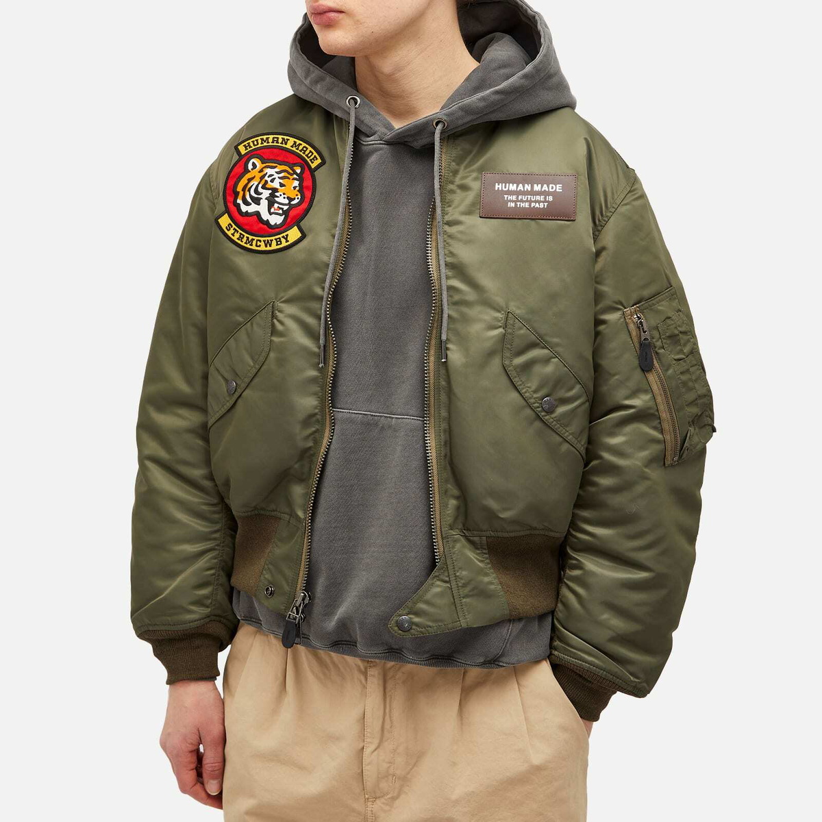 Human Made Flight Jacket Navy | HAVEN