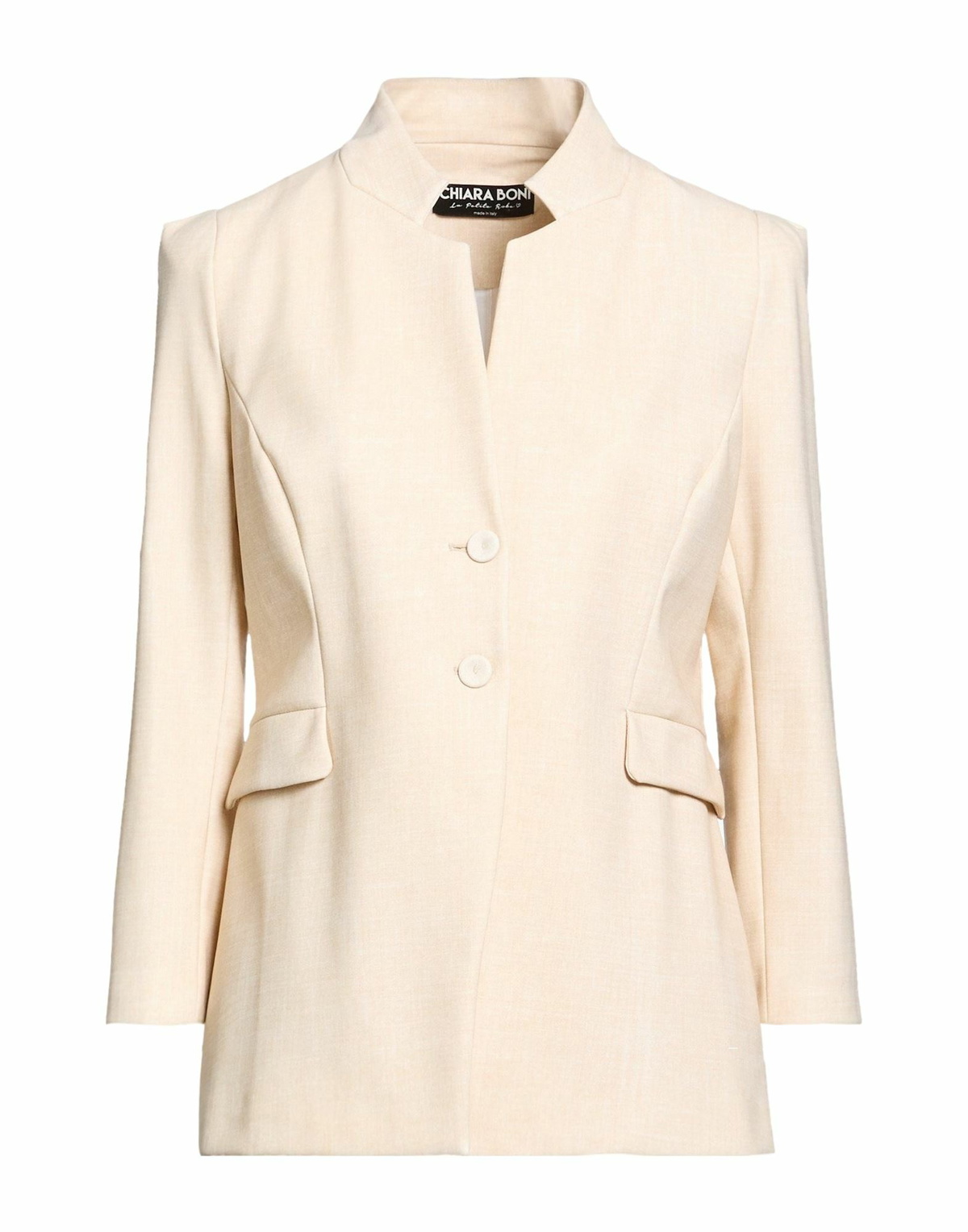 Chiara Boni La Petite Robe Womens Blazer in Beige