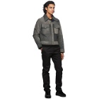 Maison Margiela Reversible Black Leather and Suede Sport Jacket