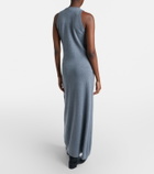 Lisa Yang Angeline cotton and cashmere maxi dress