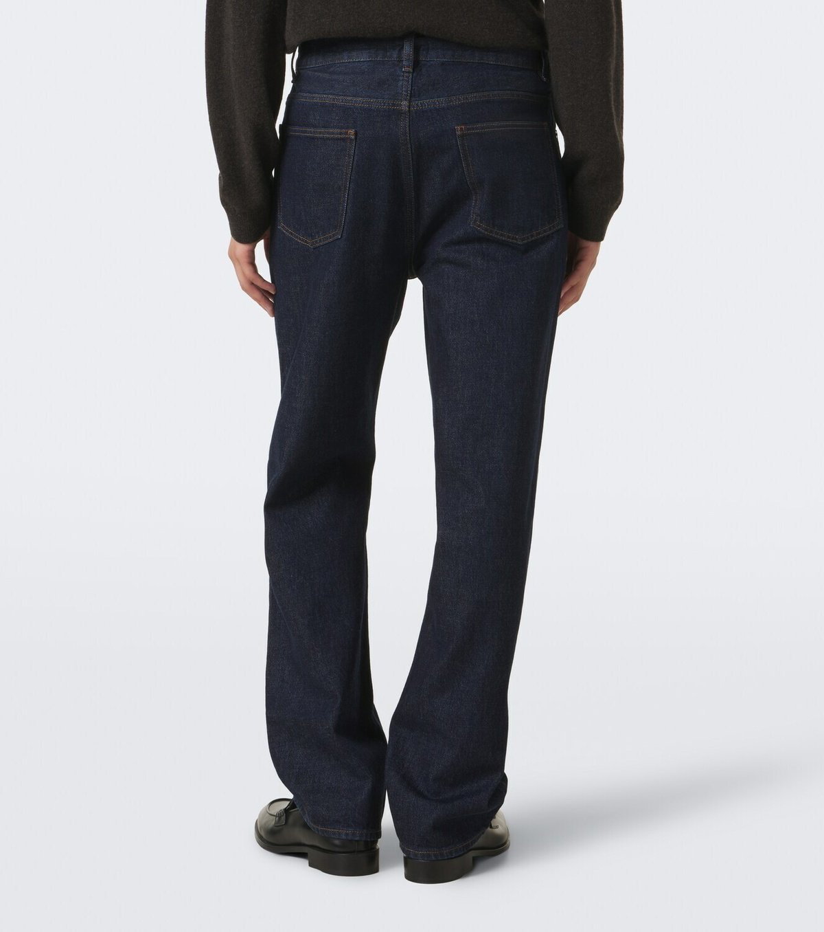 Frame Mid-rise wide-leg jeans