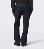 Frame Mid-rise wide-leg jeans