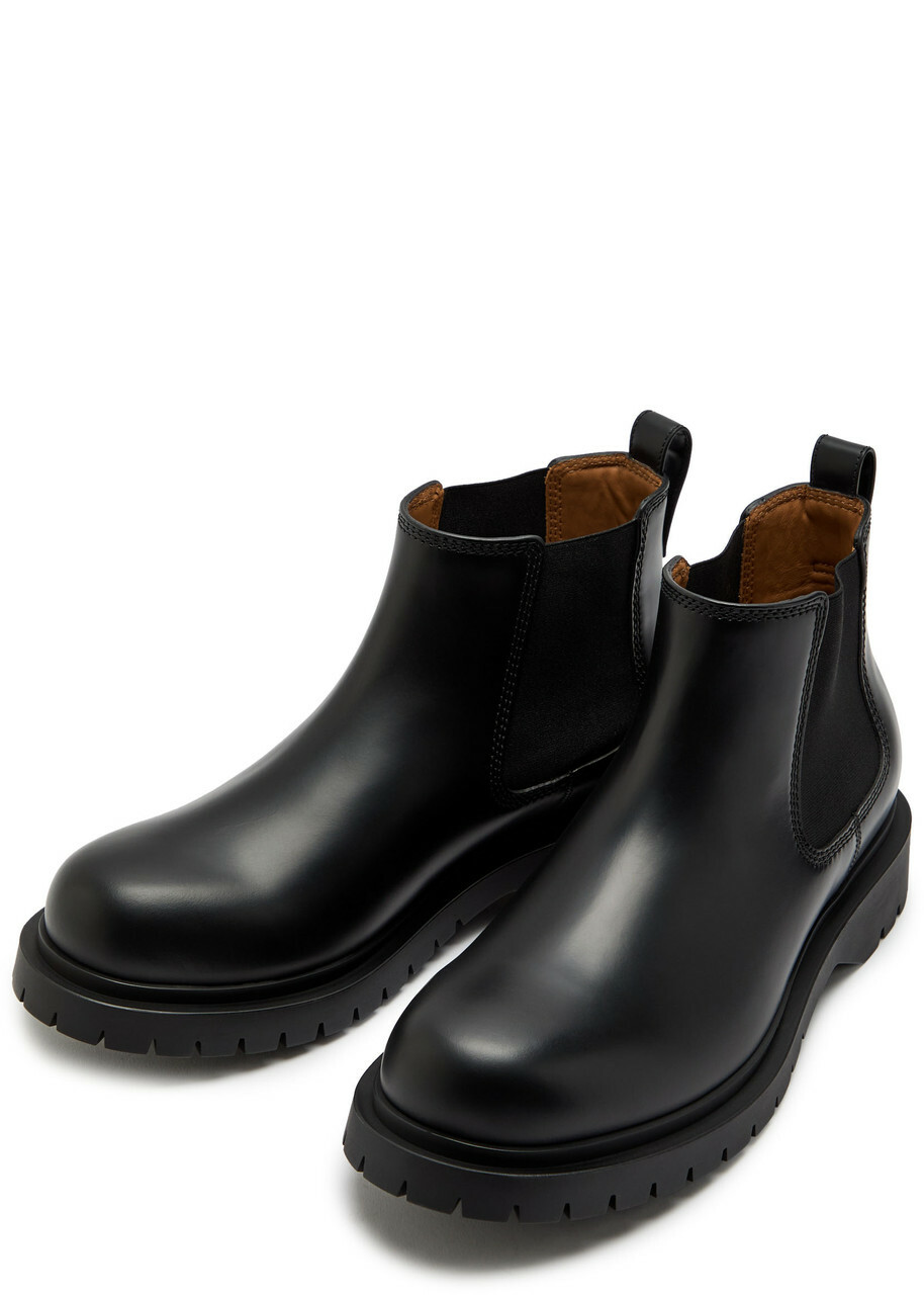 Givenchy Leather Chelsea Boots Black