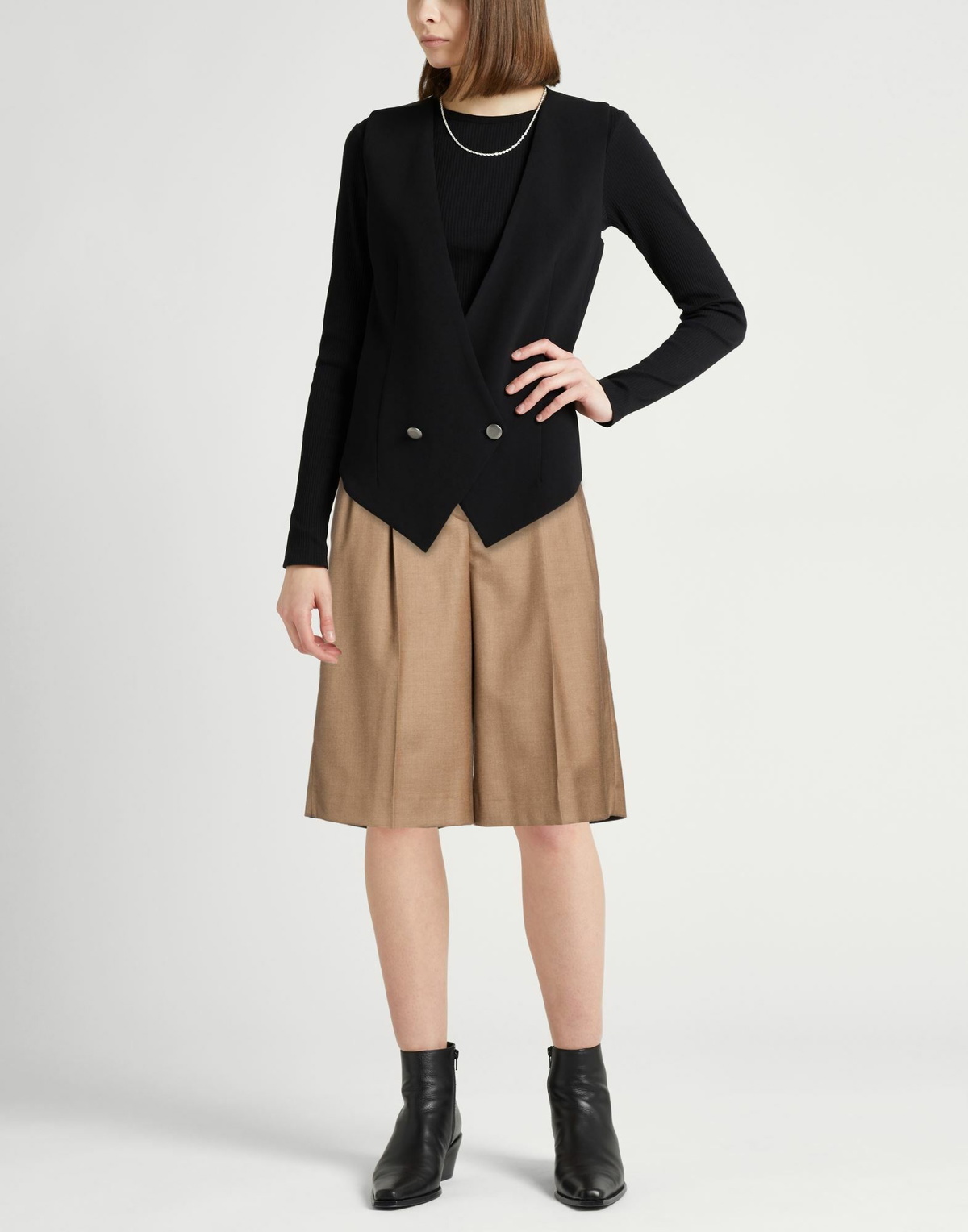 Incotex Slowear Womens Shorts & Bermuda Shorts in Camel