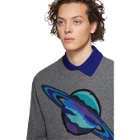 Paul Smith Grey Wool Saturn Sweater