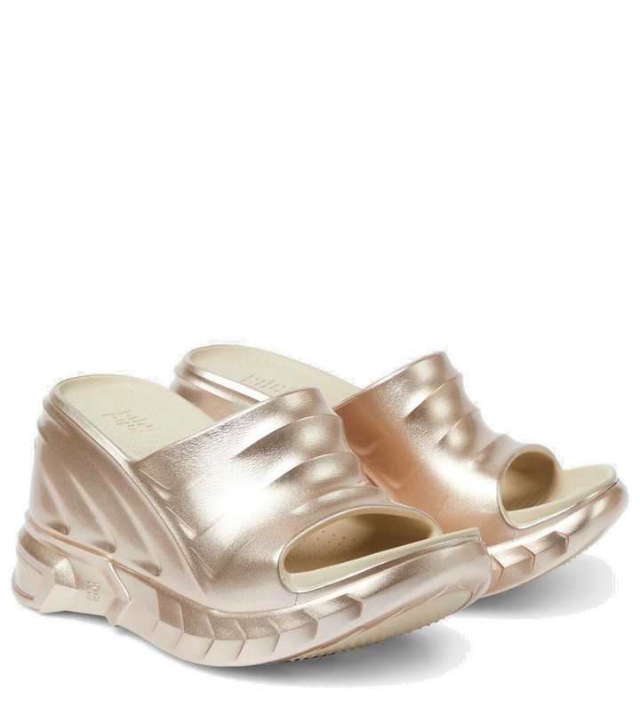 Photo: Givenchy Marshmallow platform slides