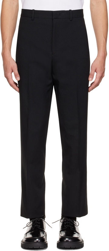 Photo: Jil Sander Black Polyester Trousers