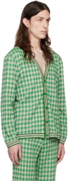 Anna Sui SSENSE Exclusive Green Cardigan