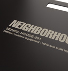 Neighborhood - Helinox Packable Logo-Print Resin Table - Black