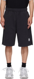 VETEMENTS Black Polizei Molton Shorts