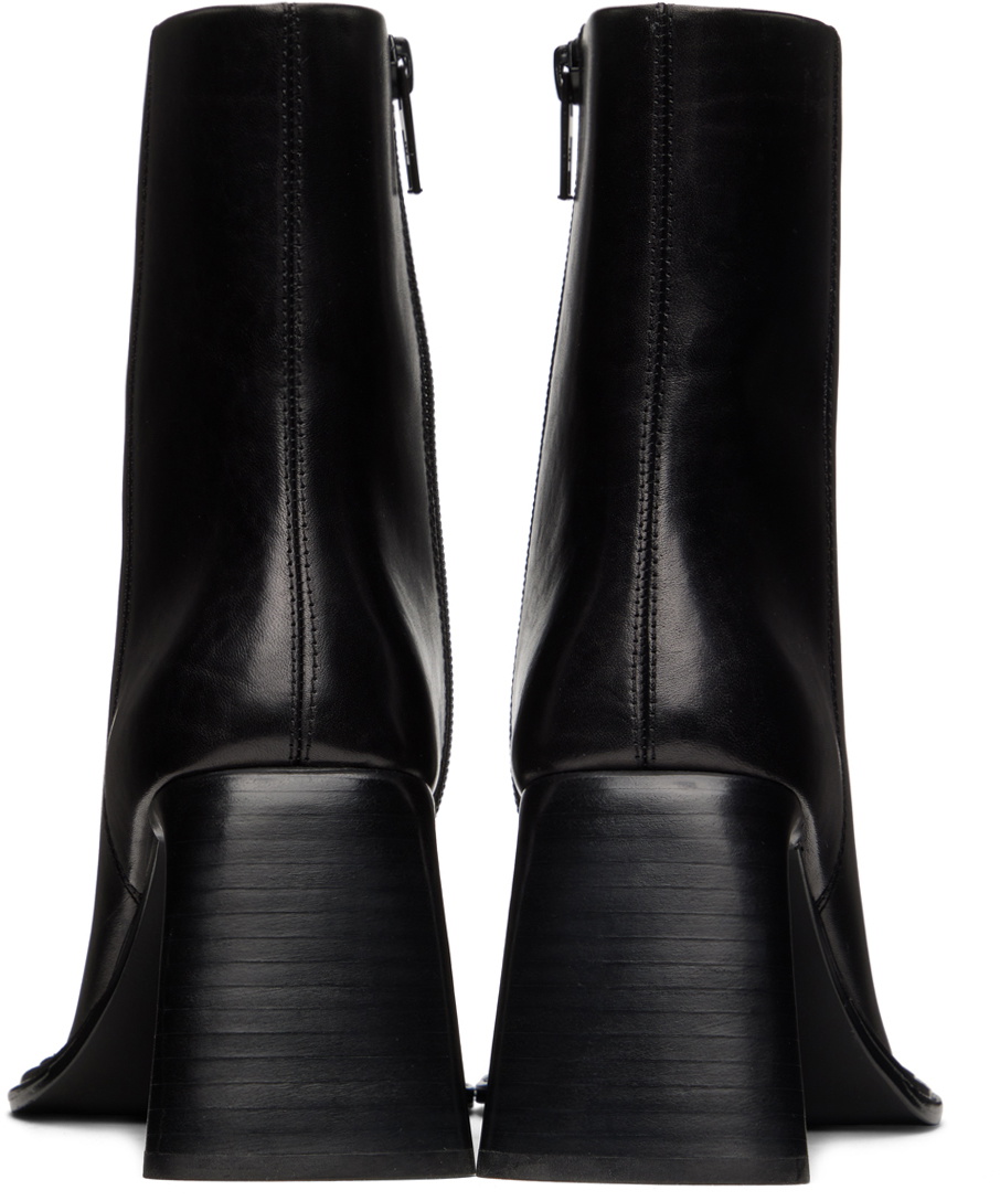 Throttle Leather Ankle Boots