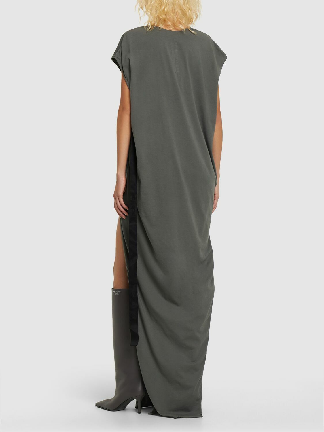 white christmas dresses Rick Owens Lilies Long Jersey Dress