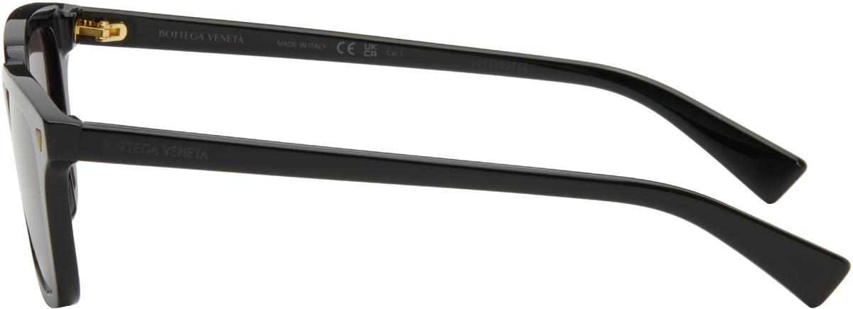 Bottega Veneta Black Square Sunglasses