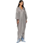 Rick Owens Gray Tower Tommykite Maxi Dress