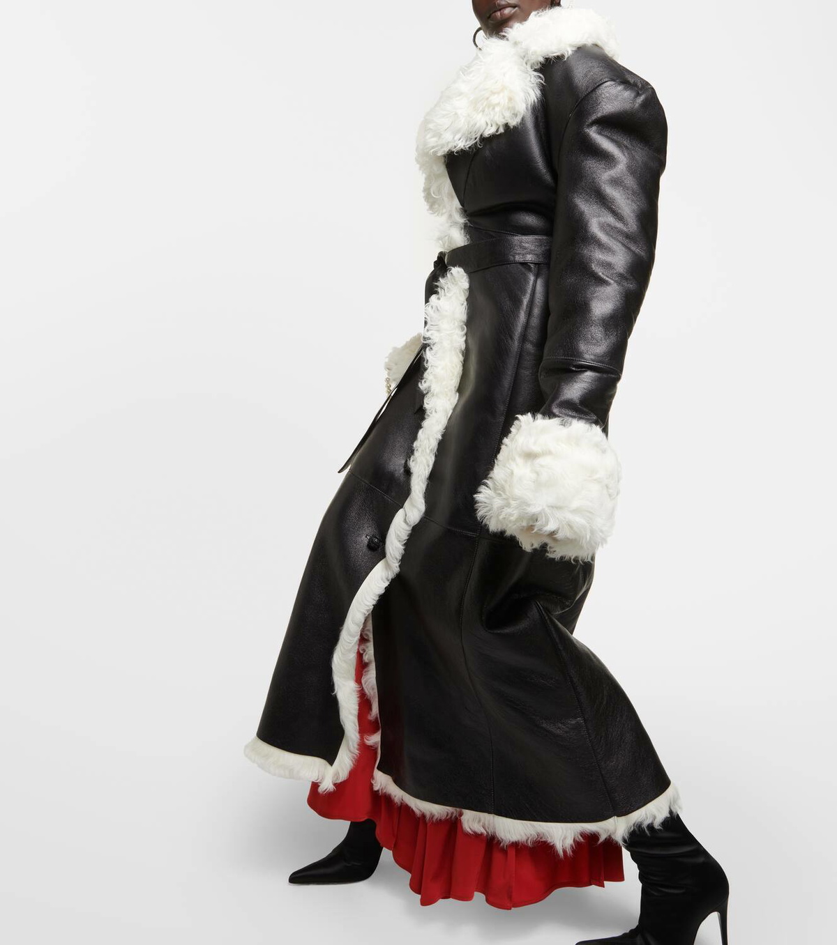 MAGDA BUTRYM 150923BLACK 関税送料込 Leather Skirt | MAGDA BUTRYM | elysewalker