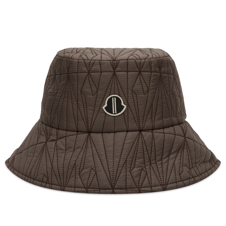 Photo: Rick Owens x Moncler Bucket Hat in Dark Dust