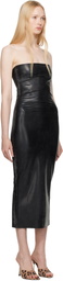 Miaou Black Lila Midi Dress