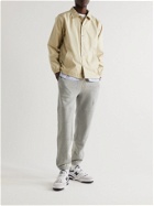 Aloye - Tapered Colour-Block Cotton-Jersey Sweatpants - Gray