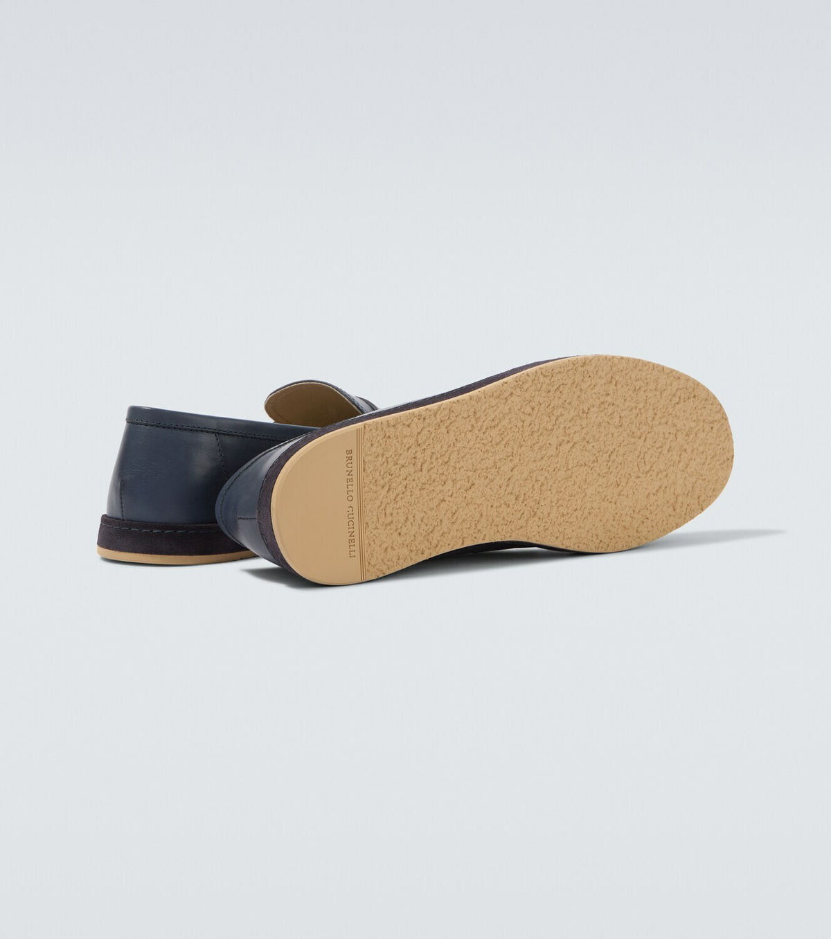 Brunello Cucinelli Leather penny loafers