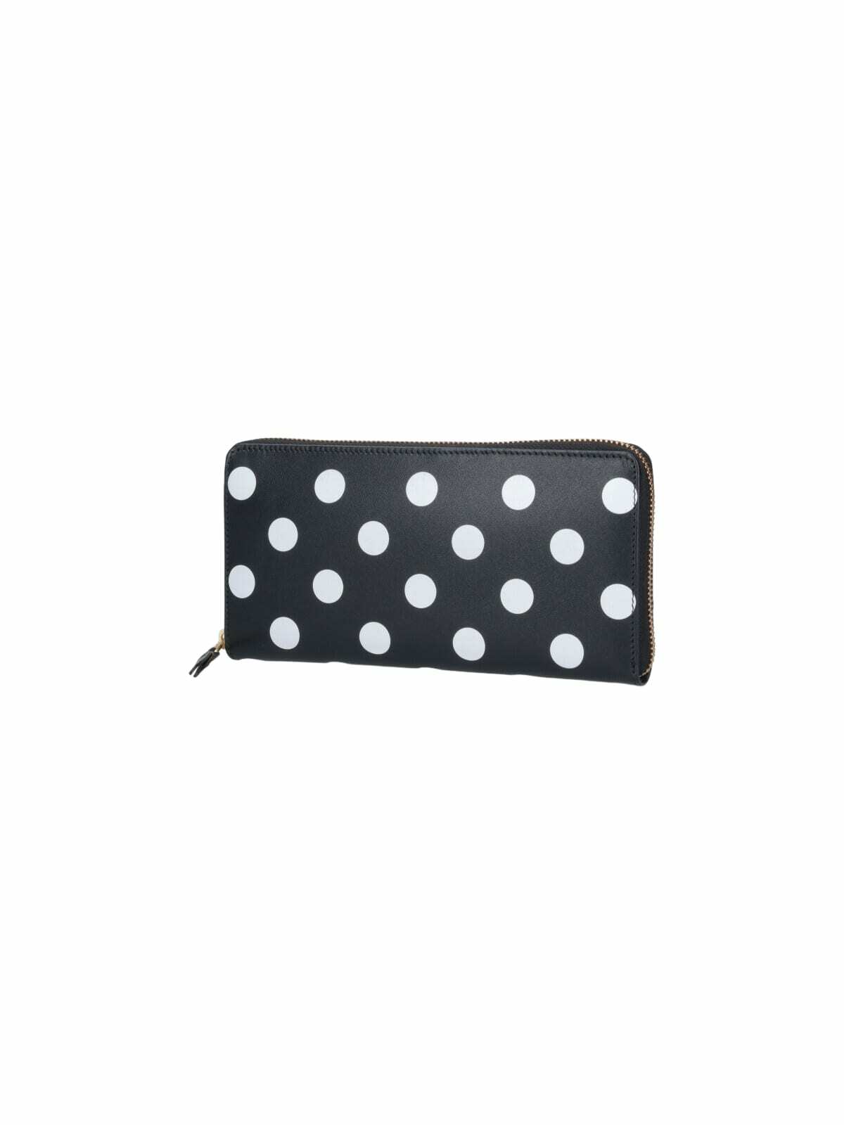 Comme des Garçons Wallet Polka Dot Zip Wallet