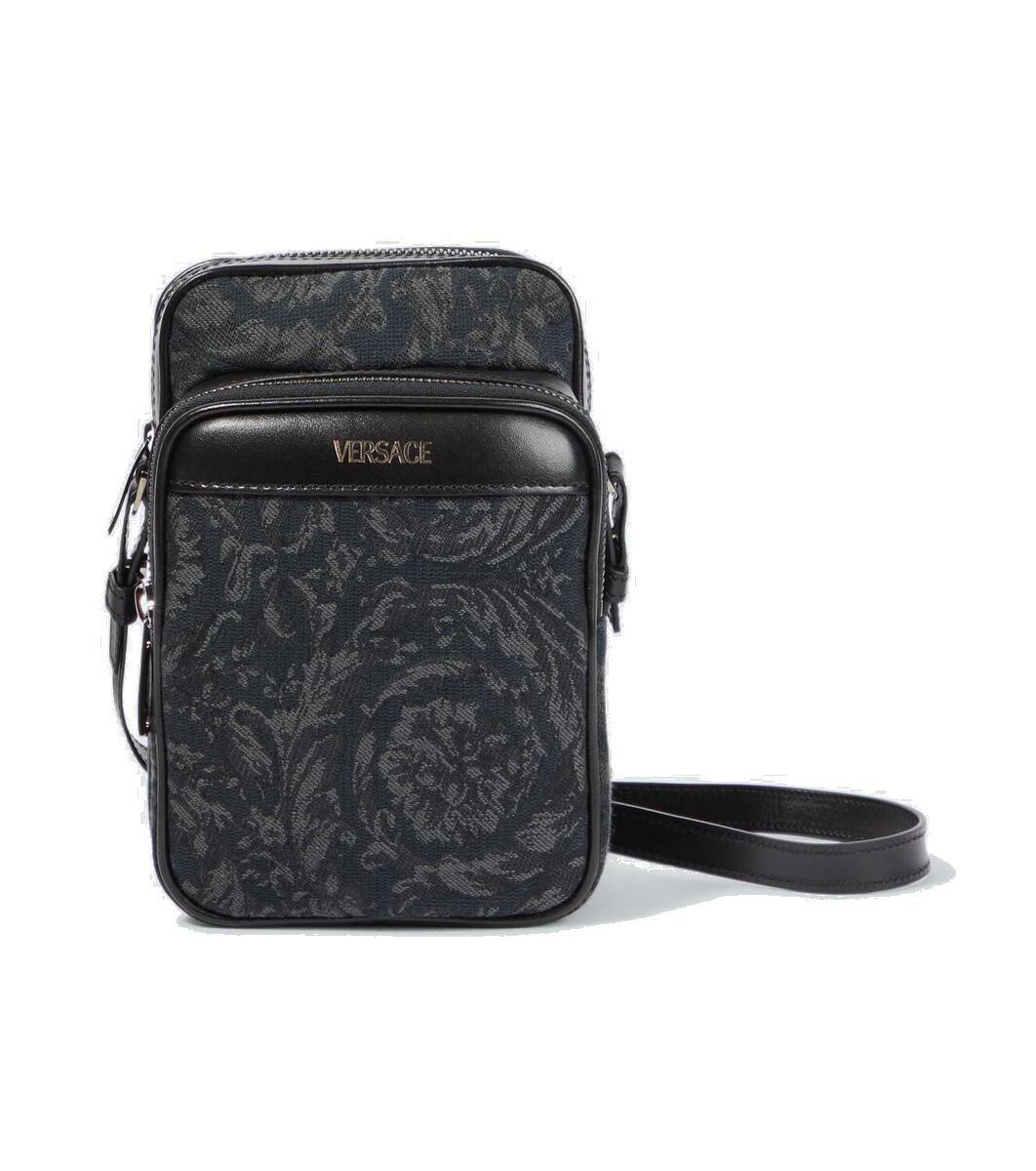 VERSACE - Barocco Nylon Messenger Bag Versace VERSACE - Barocco Nylon Messenger Bag Versace