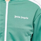 Palm Angels Women's Bomber Track Jacket in Sage/White