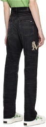 AMIRI Black Baroque Jeans