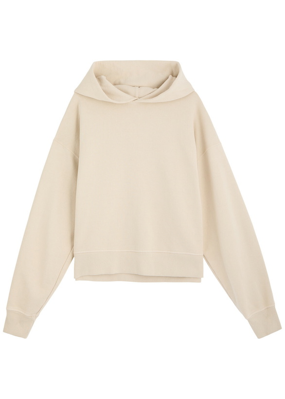 Photo: Slvrlake Hooded Cotton Sweatshirt Stone