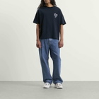 A.P.C. Men's Bruno Applique Logo T-Shirt in Dark Navy