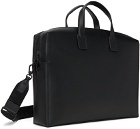 Paul Smith Black Two-Compartment Briefcase