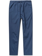 SAVE KHAKI UNITED - Haven Cotton-Poplin Drawstring Trousers - Blue