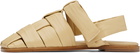 HEREU Beige Bena Sandals