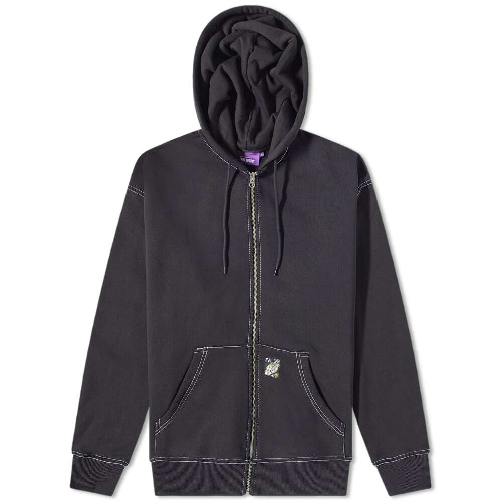 Fucking Awesome Men's Lesser God Zip Hoody in Black Fucking Awesome