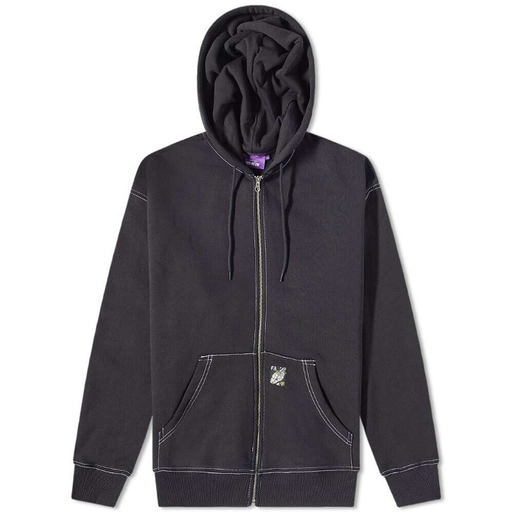 Photo: Fucking Awesome Men's Lesser God Zip Hoody in Black