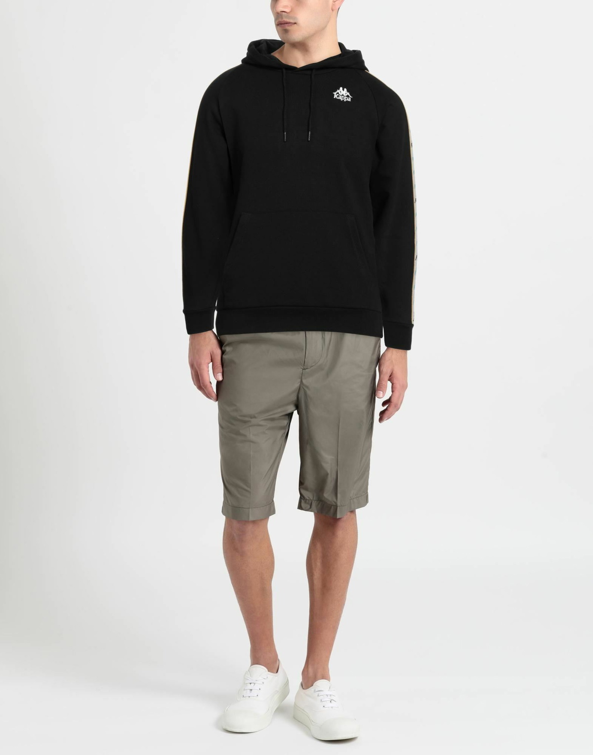 Kappa Mens Sweatshirt in Black