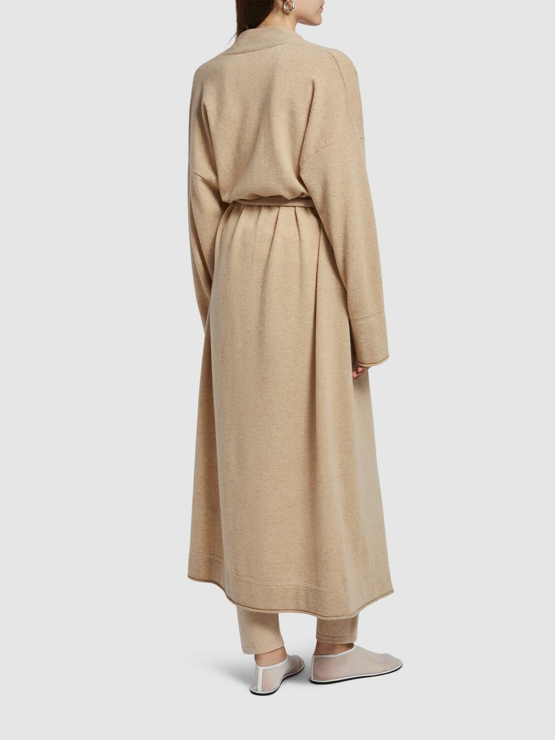MAX MARA Asbuurg Belted Cashmere Long Cardigan
