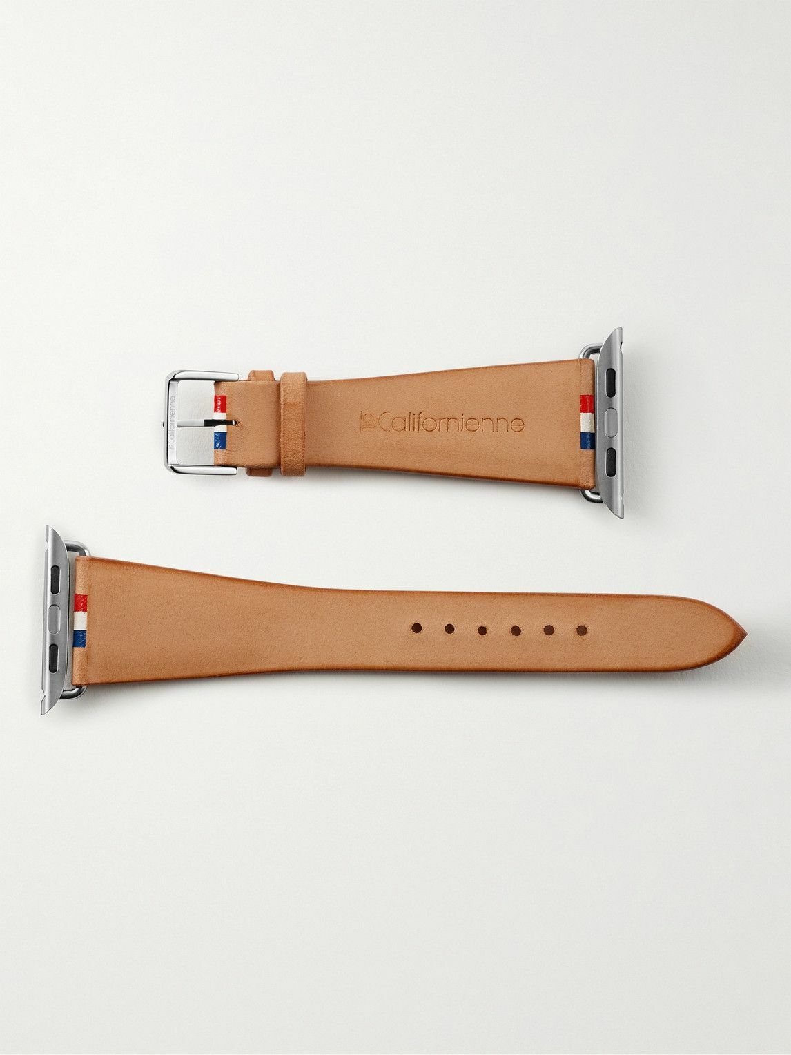 laCalifornienne - Liberty Striped Leather Watch Strap