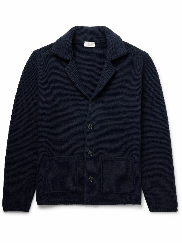 Photo: Altea - Virgin Wool Cardigan - Blue