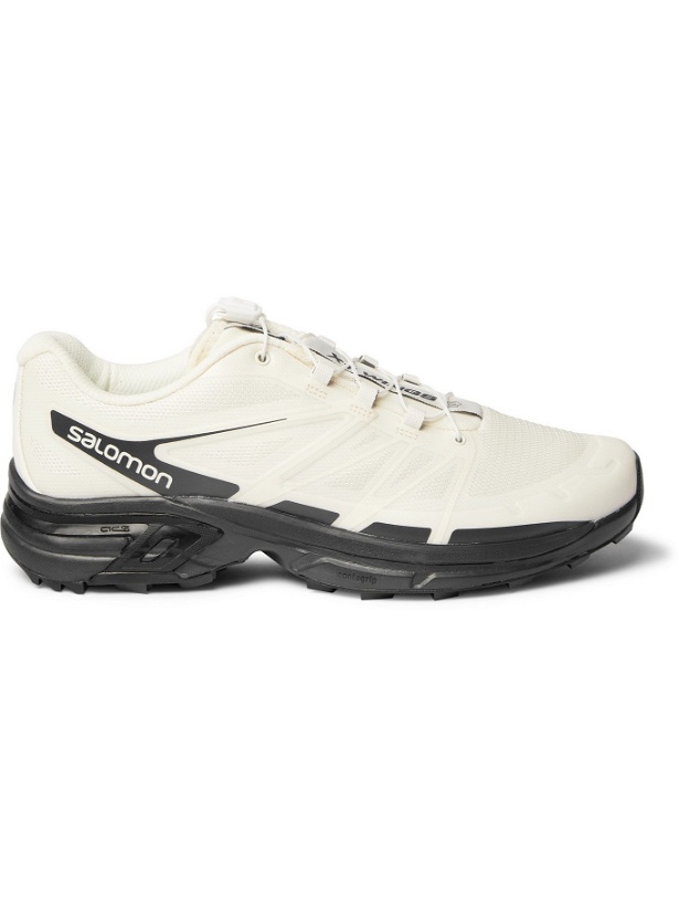 Photo: SALOMON - XT-Wings 2 Advanced Mesh and Rubber Sneakers - Neutrals