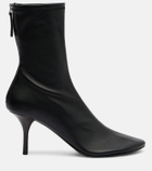 Acne Studios 75 leather ankle boots