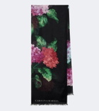 Carolina Herrera Floral scarf