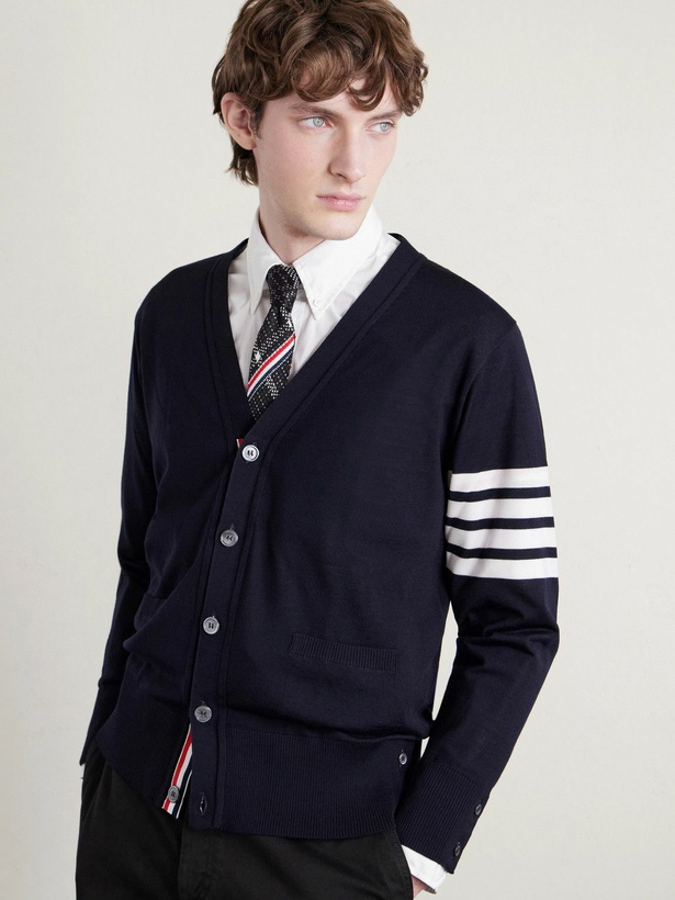 Photo: Thom Browne - 5cm Silk-Jacquard Tie