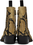 Bally Black & Tan Gaiman Boots