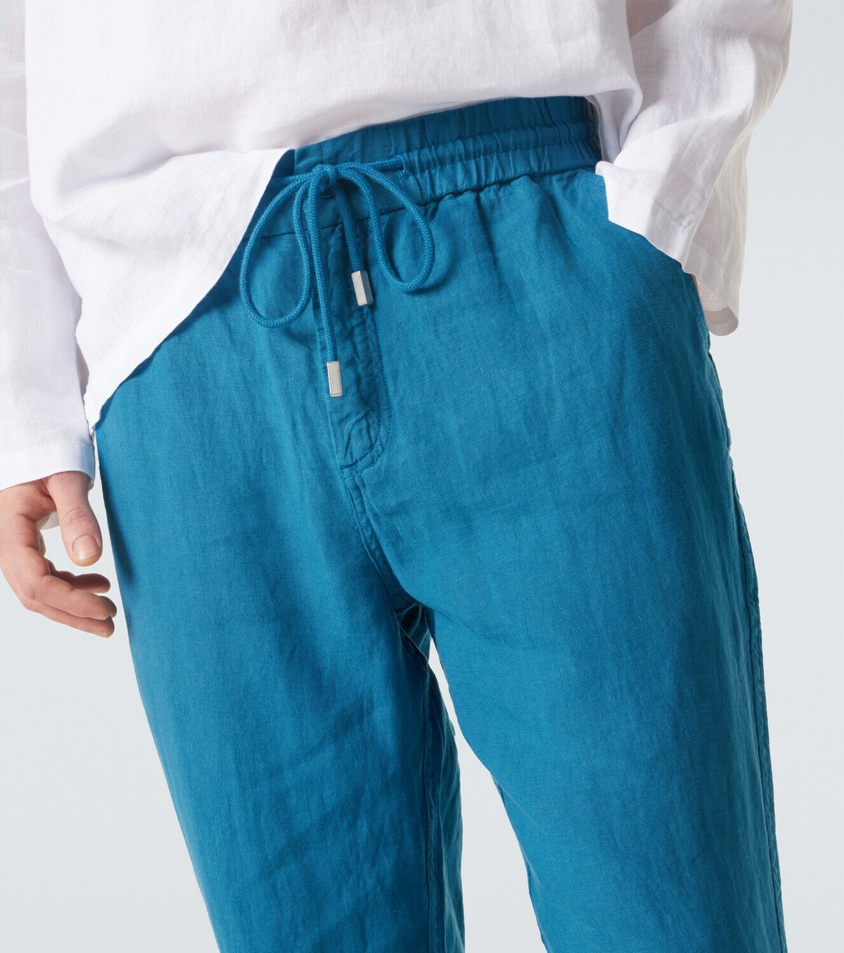 Vilebrequin Linen tapered pants