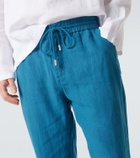 Vilebrequin Linen tapered pants