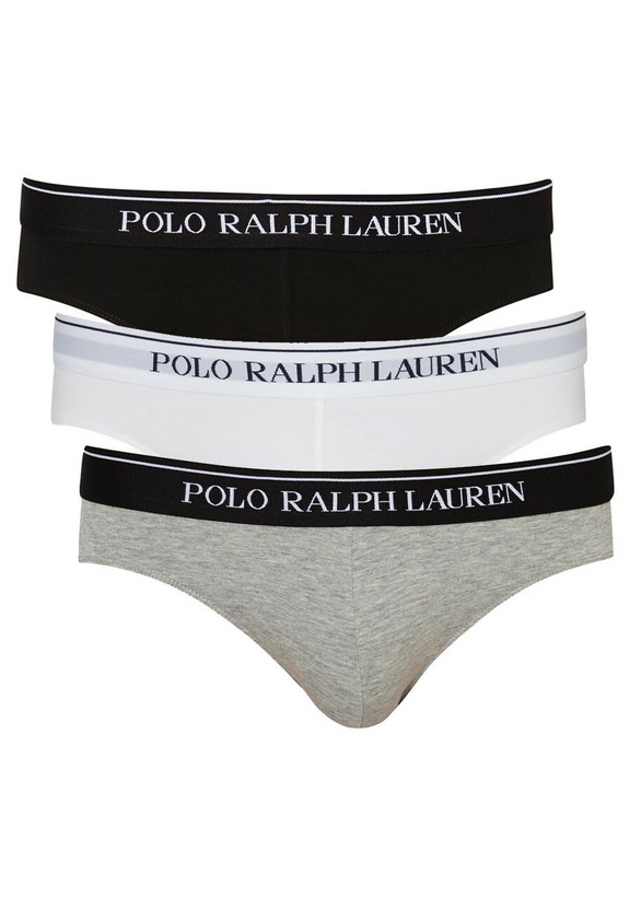 Photo: Polo Ralph Lauren Stretch-cotton Briefs set of Three Multicoloured
