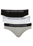Polo Ralph Lauren Stretch-cotton Briefs set of Three Multicoloured